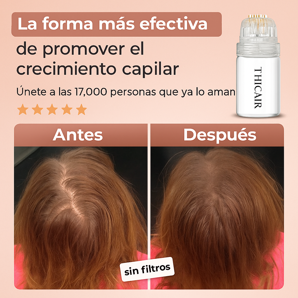 Thecair Cabello Abundante en solo 7 Días